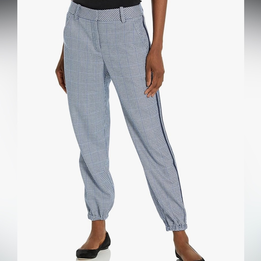Trina Turk Checkered Jogger Pant